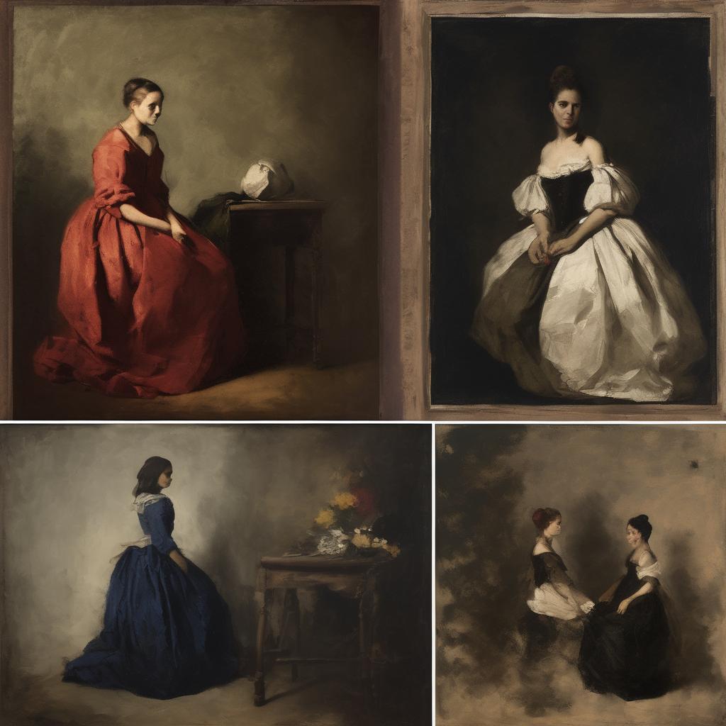 Το στιλ και οι τεχνικές του καλλιτέχνη